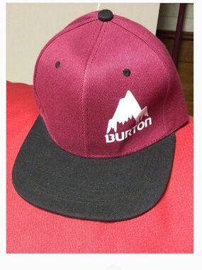 Burton boards snap back hat